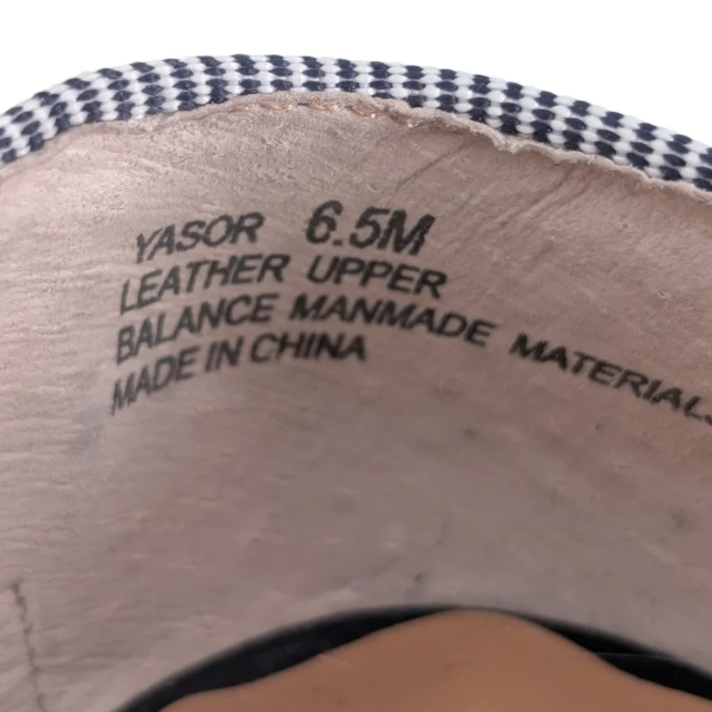 Me Too Yasor Navy Suede Classic Loafers Size 6.5M - Low Heel - Picture 6 of 8